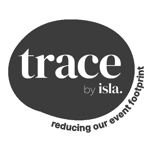 Trace logo - reducing our event footprint
