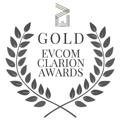 Gold winner EVCOM Clarion Awards